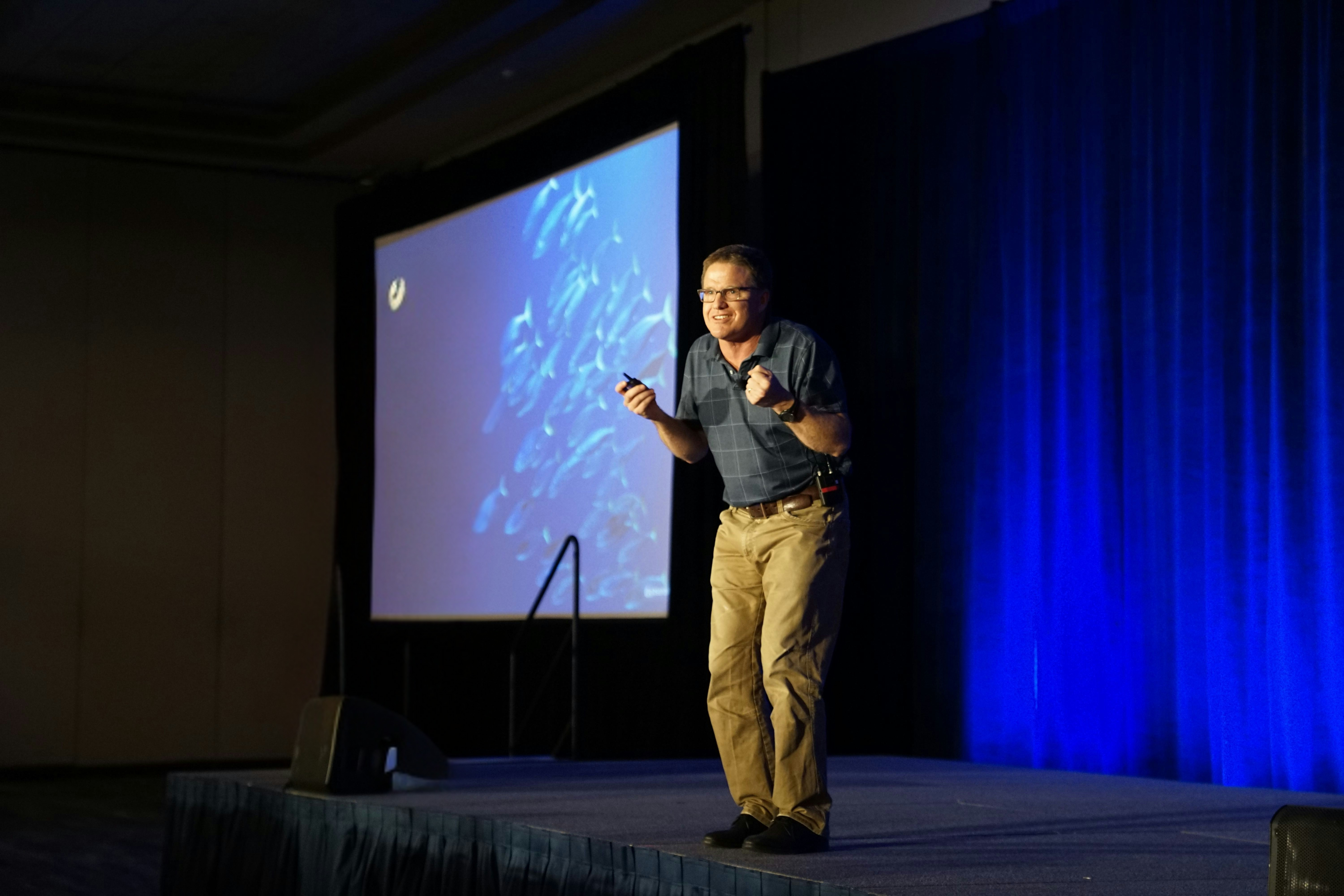 Speaker at Tech event