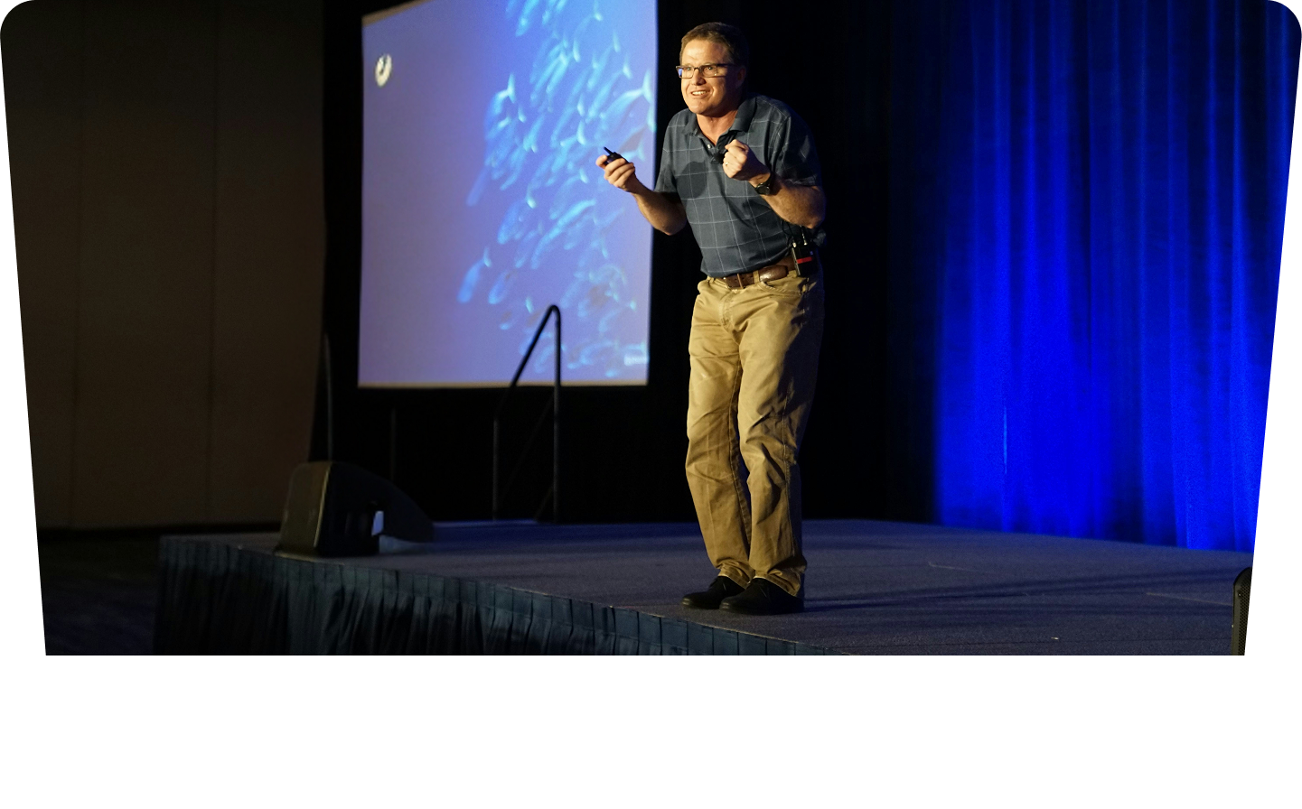 Speaker at Tech event