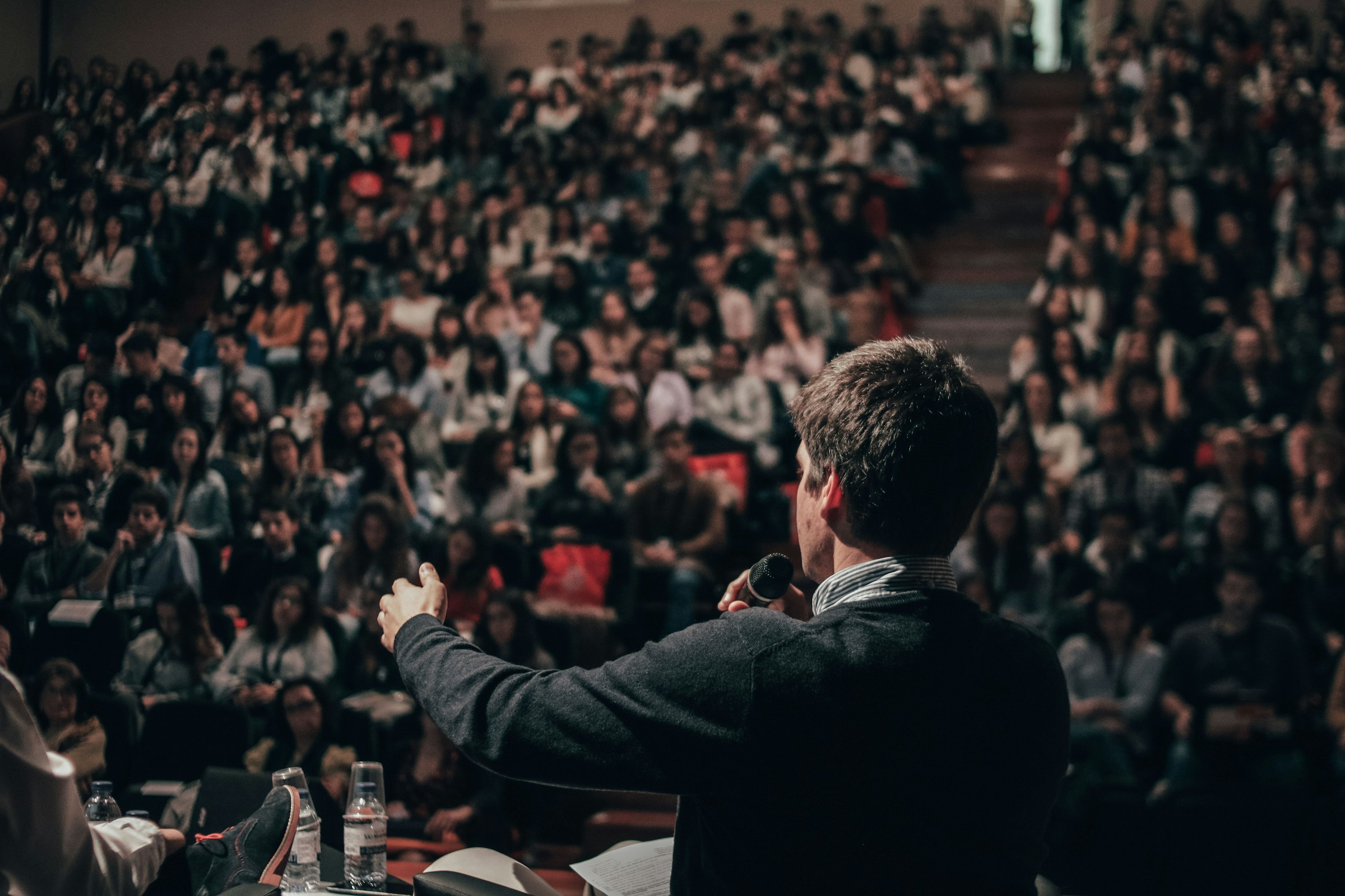 Speaker at Tech event