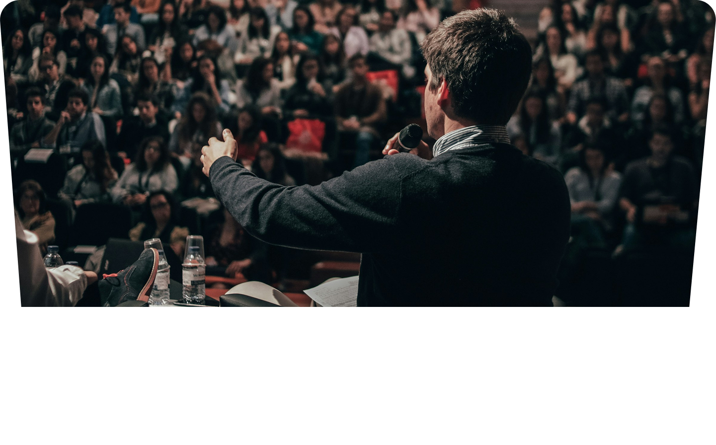 Speaker at Tech event